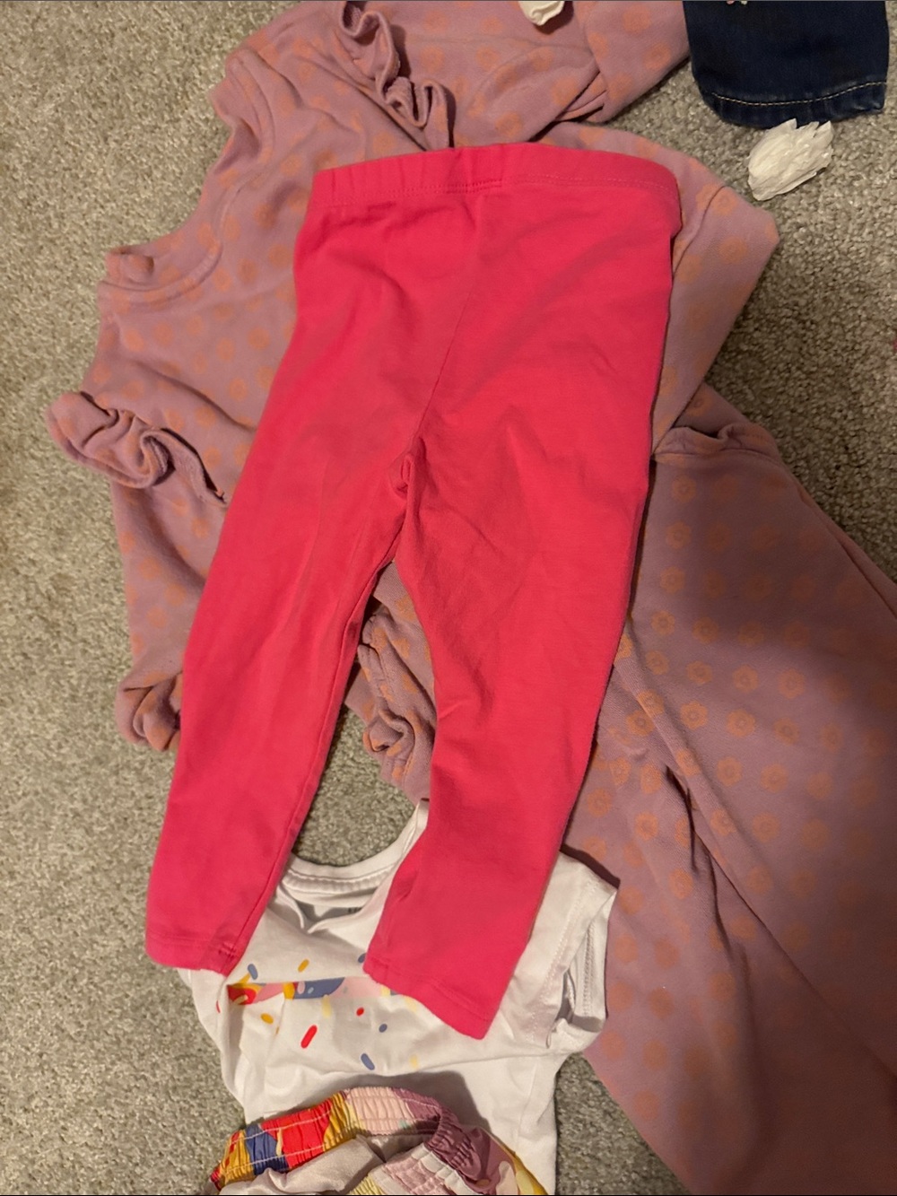 2t Girls Mixed Clothing Lot - Pink, White, Peach, Blue - Picture 13 of 15